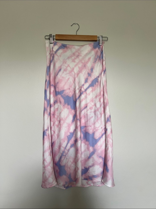 The Impeccable Pig Dresses & Skirts - The Impeccable Pig Pink & Lavender Tie-Dye Midi Skirt